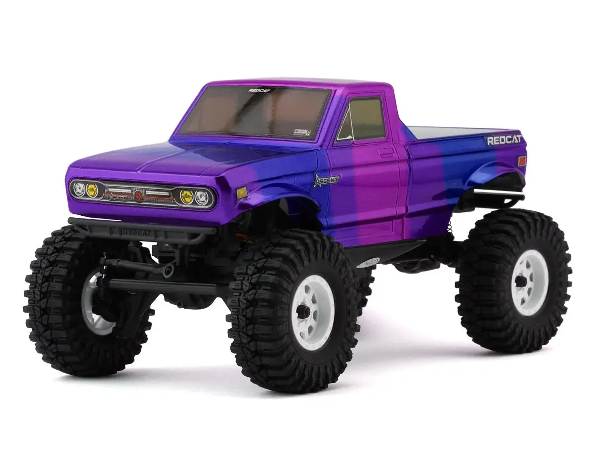 Redcat Ascent-18 1/18 4Wd Rtr Rock Crawler Body (Clear) 1