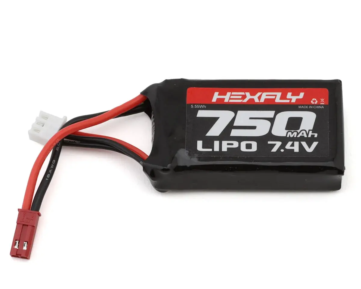 Redcat Mt-18/Ascent-18 2S Lipo Battery (7.4V/750Mah) W/Jst Connector 1