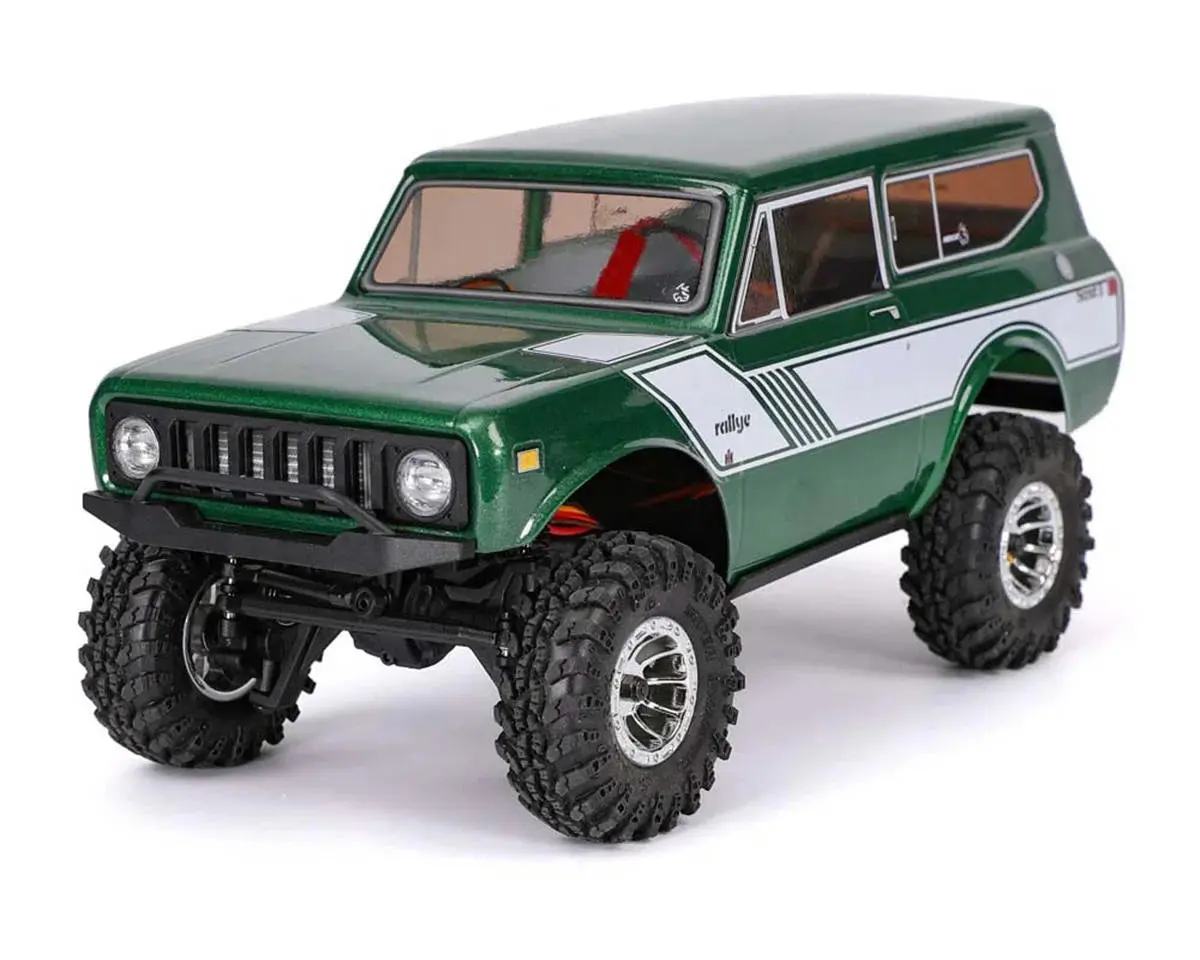 Redcat Ascent-18 International Scout Ii 1/18 4Wd Rtr Rock Crawler W/2.4Ghz Radio, Battery & Charger 2
