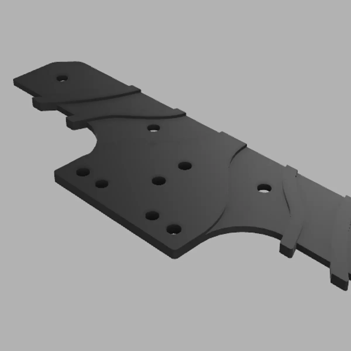 Mwx Formula R1 Carbon Fiber Wing Mount 1