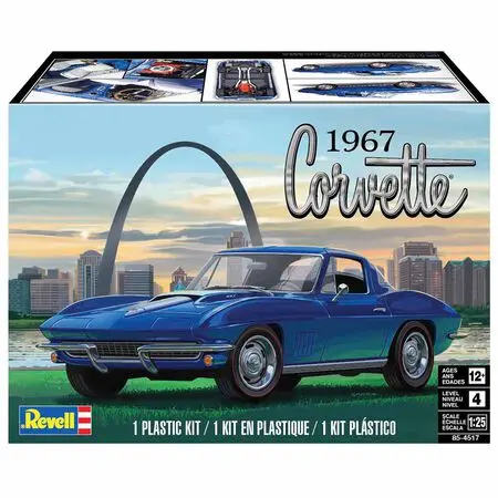 1/25 67 Corvette Coupe - Rmx854517 1