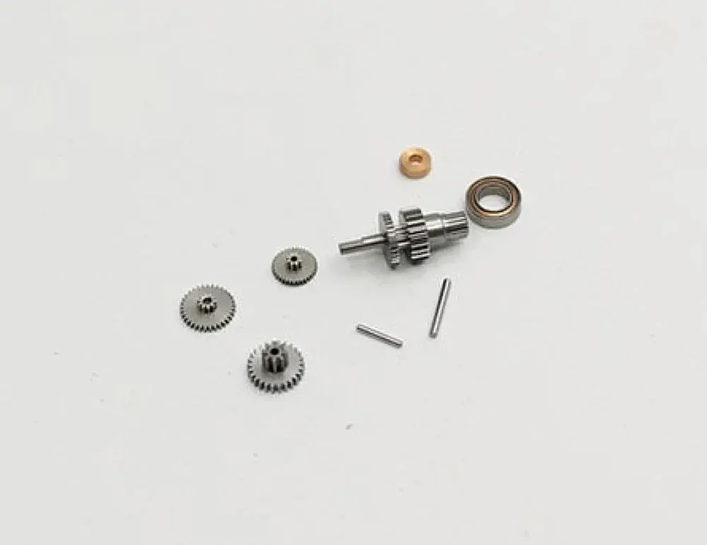 Reflex Racing Rre007 Servo Replacement Gear Set With Pins And Bearing 1