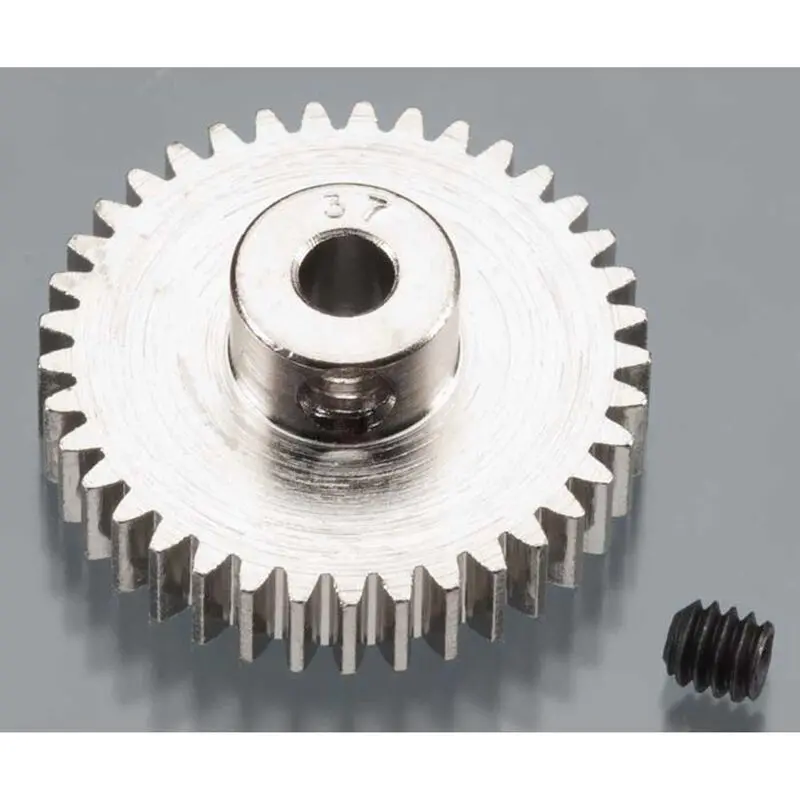 Nickel-Plated 48 Pitch Pinion Gear, 37T 1