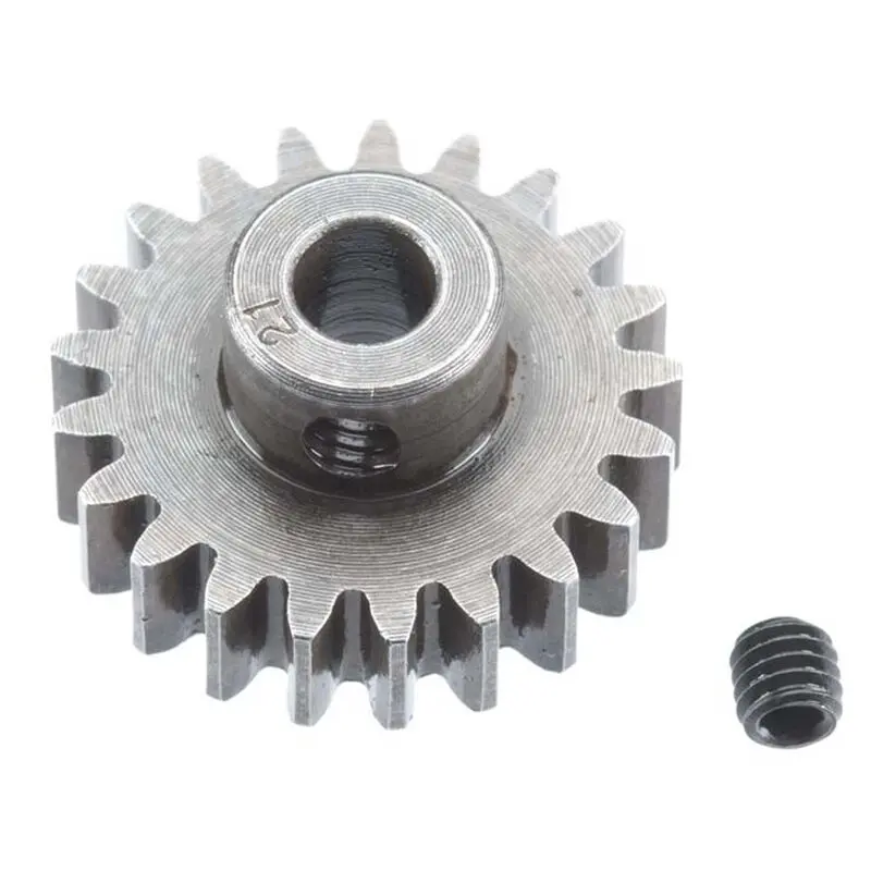 Extra Hard Steel 5Mm Bore 1 Module Pinion, 21T 1