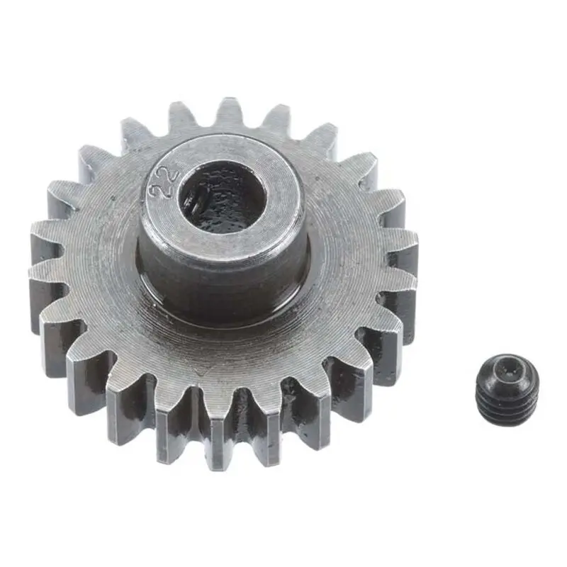 Extra Hard Steel 5Mm Bore 1 Module Pinion, 22T 1