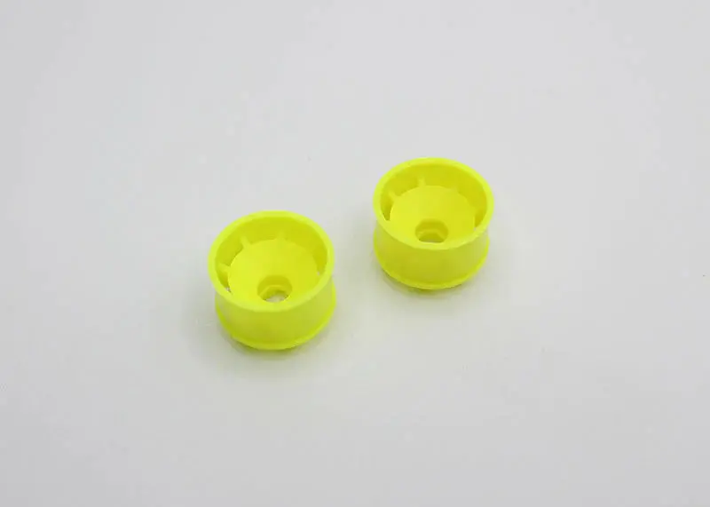 Reflex Racing: Yellow Speed Dish 11Mm Wheel -1.5 Offset 1