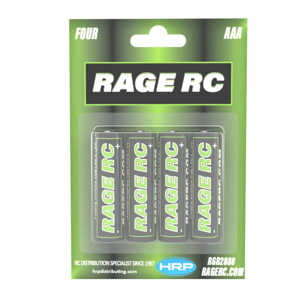 Rage Rc - Aaa Alkaline Batteries (4 Pack) 1