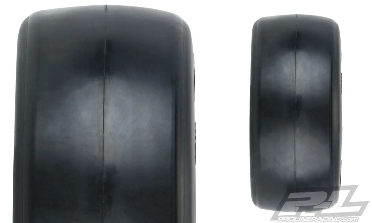 Pro-Line Reaction Hp Sc 2.2"/3.0" (Soft) Drag Racing Belted Tires 1