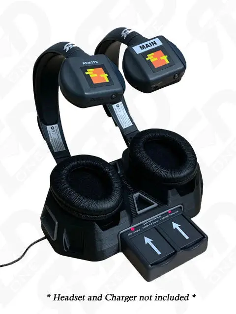 Red1rc Headset Stand With Charging Dock (Eartec Ultra Lite) 1