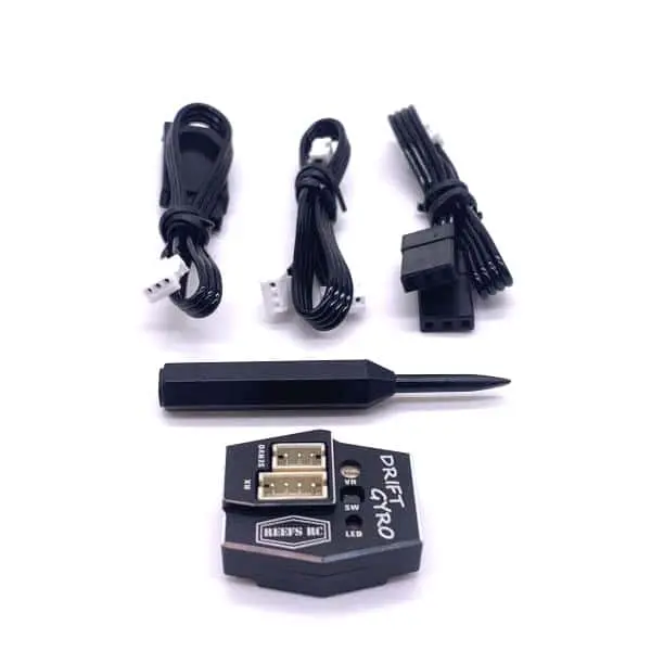 Reefs Rc Drift Gyro For 1/10 And Mini Scale Rc Drift Cars Black 1