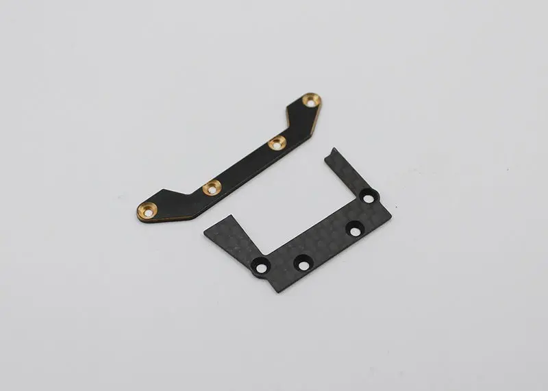 Reflex Racing Rx28 Rear Brass/Cf Lower Pod Plate 1