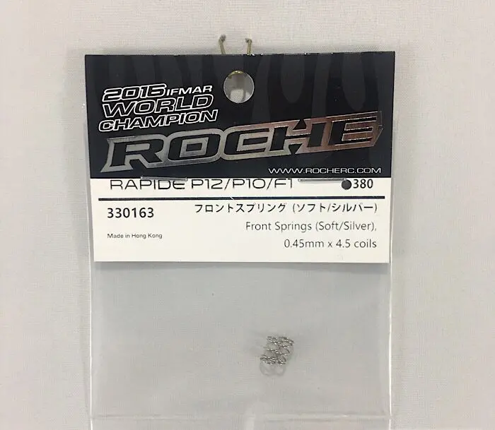Roche Front Springs (Soft/Silver) 0.45Mm 1