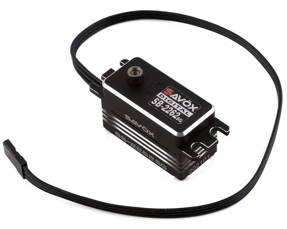 Savox Sb-2262Sg "High Torque" Low Profile Brushless Steel Gear Digital Servo (High Voltage) 1