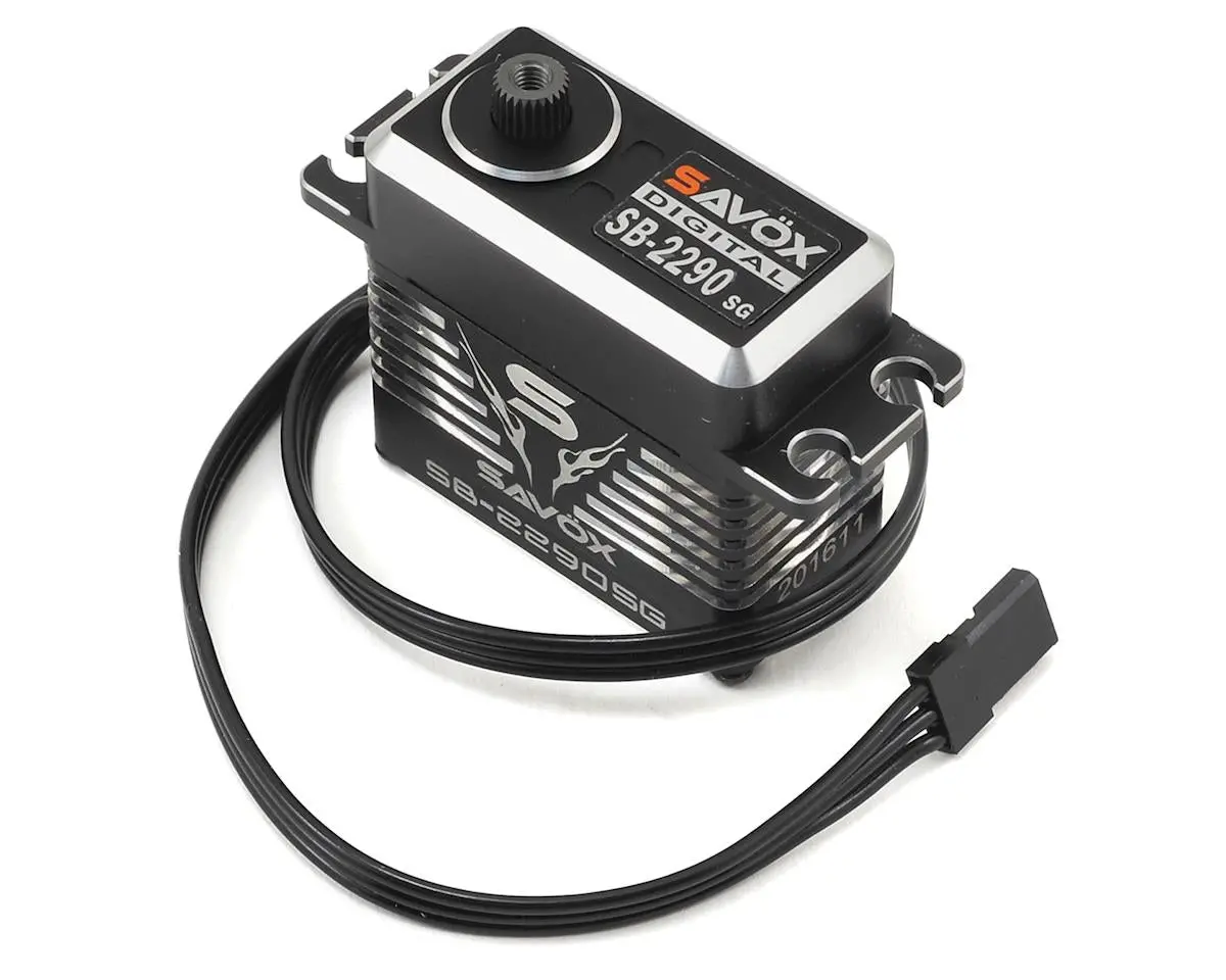 Savox Sb-2290Sg Black Edition Monster Torque Brushless Steel Gear Servo (High Voltage) 1