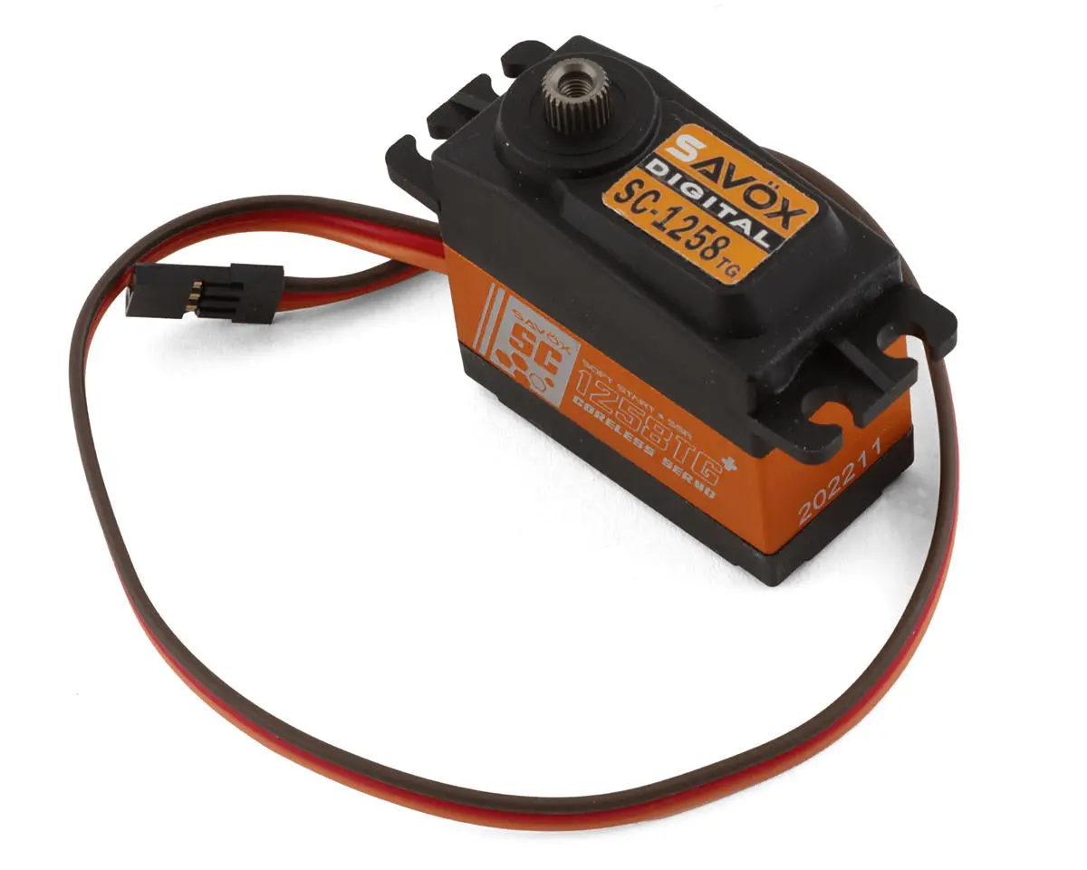 Savox Sc-1258Tgp Standard Digital "High Speed" Titanium Gear Servo 1