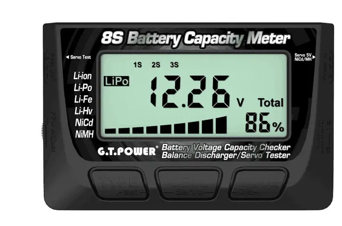 Racers Edge 8S Battery Capacity Meter 1