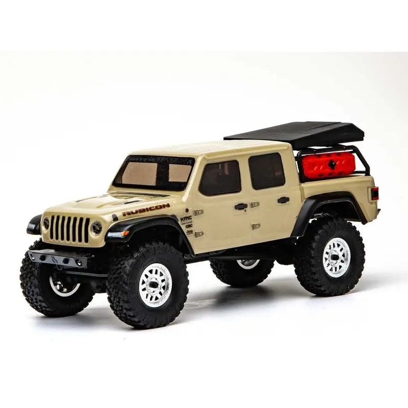 Axial 1/24 Scx24 Jeep Jt Gladiator 4Wd Rock Crawler Brushed Rtr (Beige) 1
