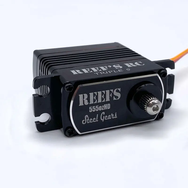 Triple5 V2 Standard Digital Metal Gear Waterproof Servo, Black - Sehreefs03 1