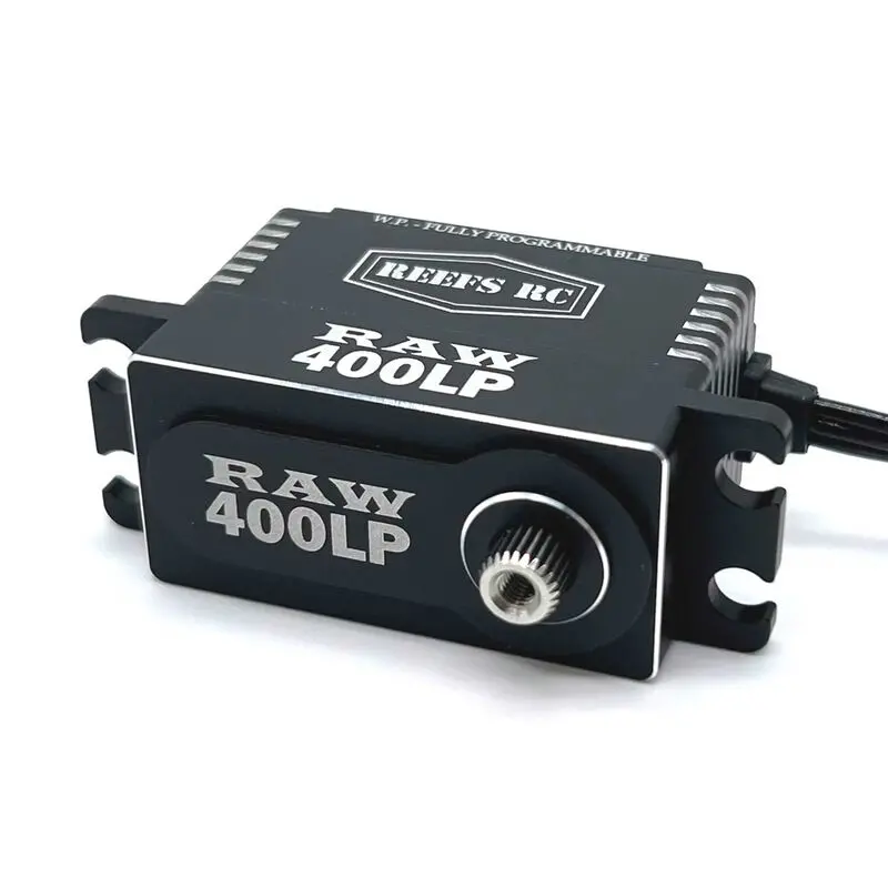 Raw 400 Standard Digital Metal Gear Waterproof Programmable Servo, Black - Sehreefs137 1