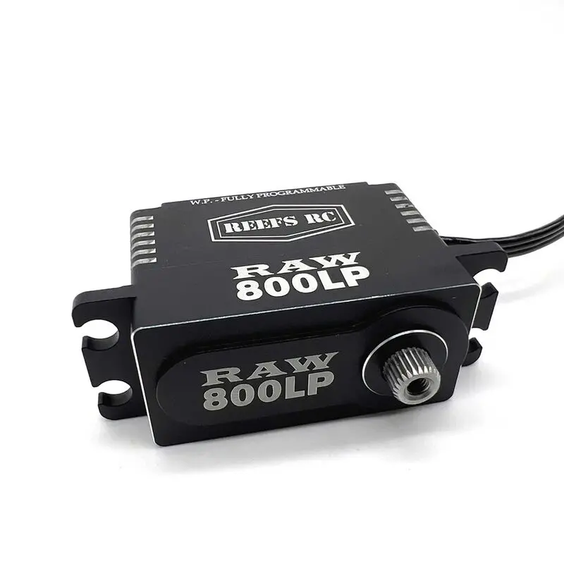 Raw 800 Standard Digital Metal Gear Waterproof Programmable Servo, Black - Sehreefs146 1