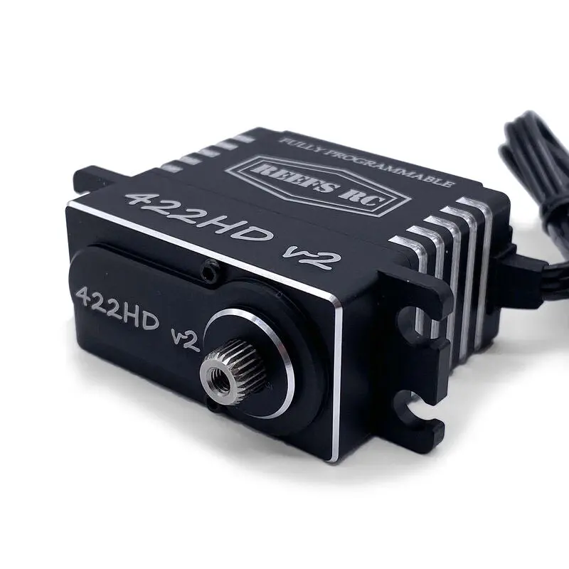 422Hd V2 Digital Metal Gear Waterproof Programmable Servo, Black - Sehreefs65 1