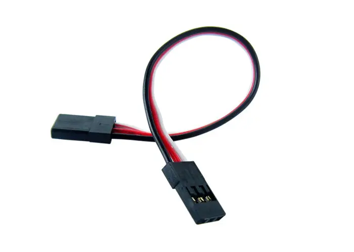Lectron Pro Male-To-Male Servo Extension Cord - 4" (100Mm) 1