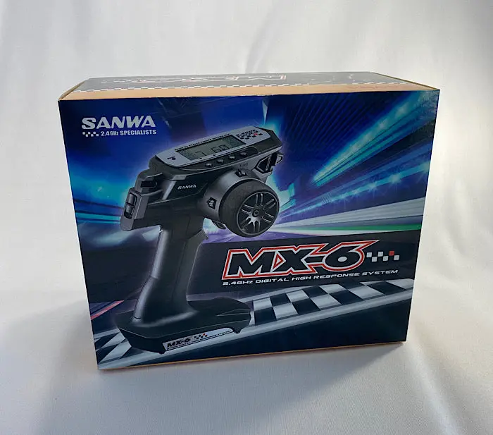 Sanwa/Airtronics Mx-6 Fh-E 3-Channel 2.4Ghz Radio System W/Rx-391W 3-Channel Receiver 1