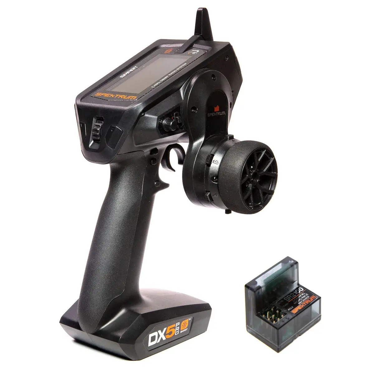 Dx5 Pro 5-Channel Dsmr Transmitter With Sr2100 Receiver - Spm5025 1