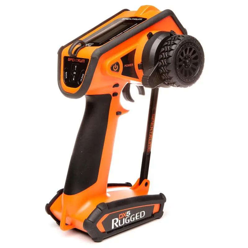 Dx5 Rugged 5-Channel Dsmr Transmitter Only, Orange - Spmr5200o 1