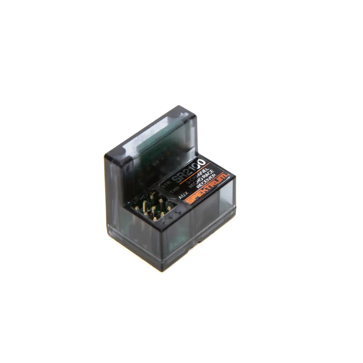 Sr2100 Dsmr 3-Channel Micro Race Receiver With Built In Antenna - Spmsr2100 1