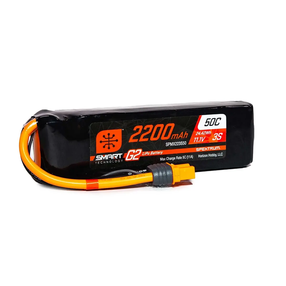 11.1V 2200Mah 3S 50C Smart G2 Lipo Battery: Ic3 1