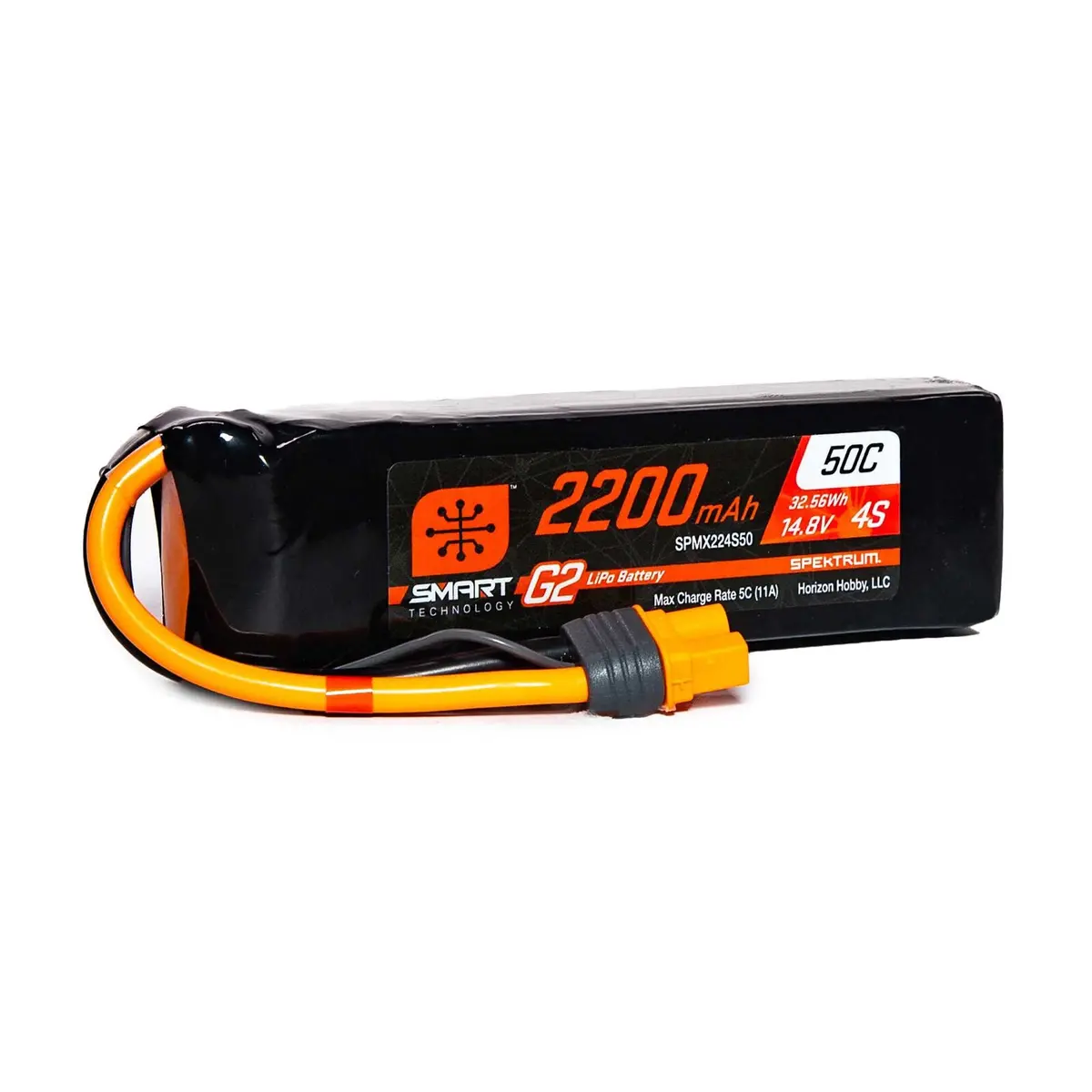 14.8V 2200Mah 4S 50C Smart G2 Lipo Battery: Ic3 1