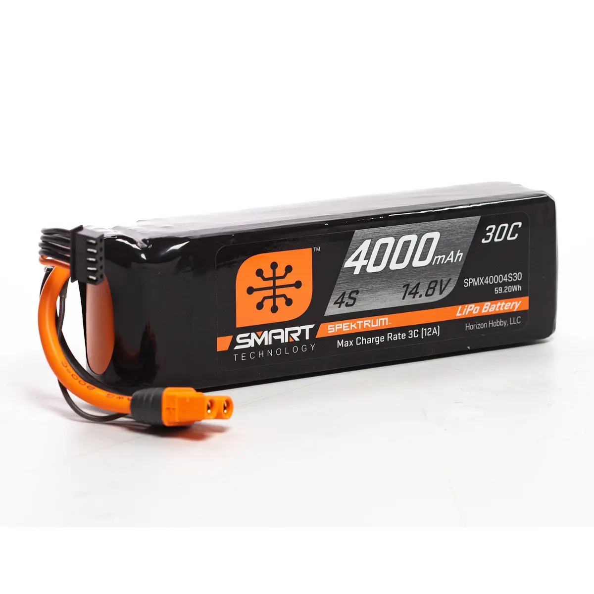 14.8V 4000Mah 4S 30C Smart Lipo Battery: Ic3 1