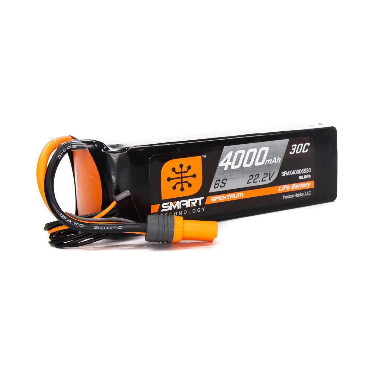 22.2V 4000Mah 6S 30C Smart Lipo Battery, Ic5 1
