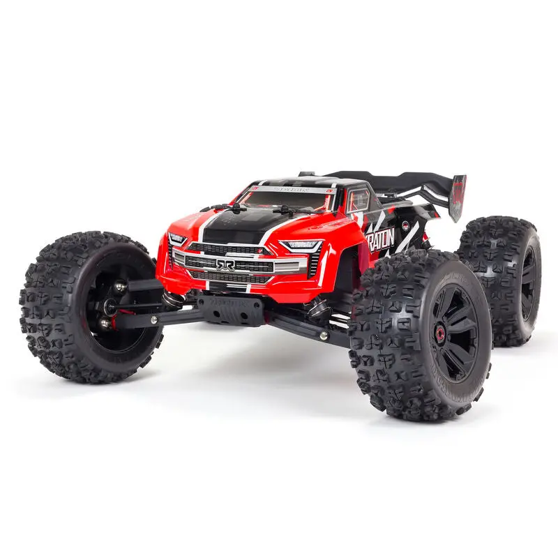 1/8 Kraton 6S V5 4Wd Blx Speed Monster Truck With Spektrum Firma Rtr, Red - Ara8608v5t1 1