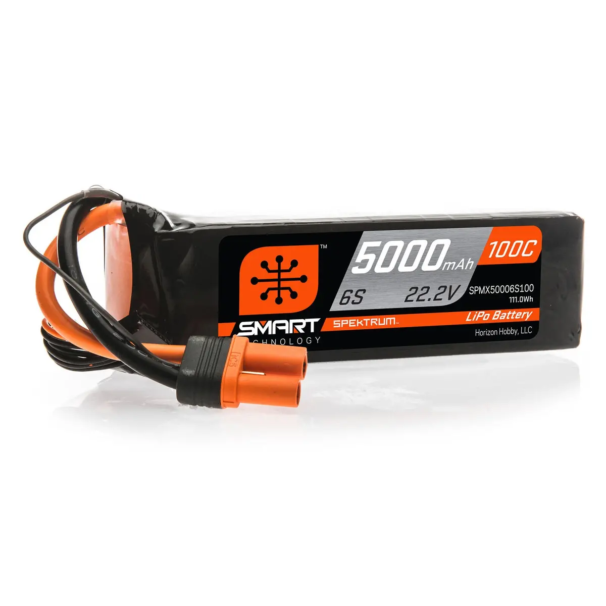 22.2V 5000Mah 6S 100C Smart Lipo Battery: Ic5 - Spmx50006s100 1