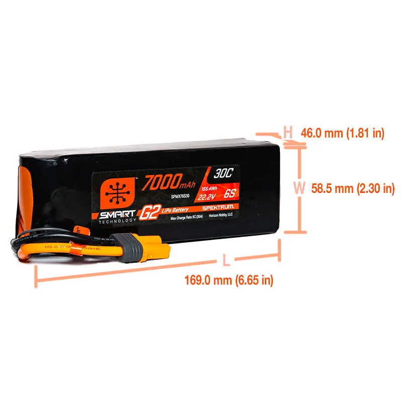 22.2V 7000Mah 6S 30C Smart Lipo G2: Ic5 1