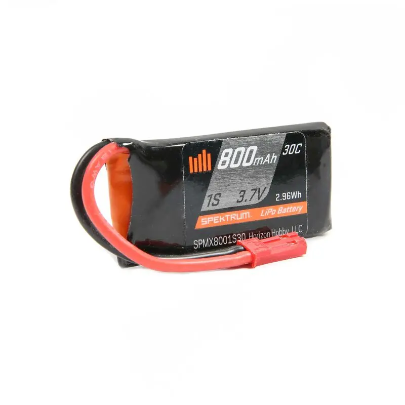 3.7V 800Mah 1S 30C Lipo Battery Jst - Spmx8001s30 1