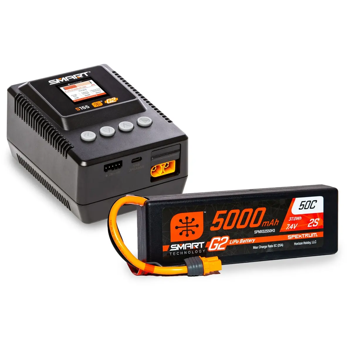 Smart Powerstage Surface Bundle: 5000Mah 2S Lipo Battery Ic3 / S155 Charger 1