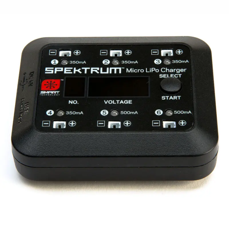 S63 Micro 6-Port Dc/Usb 1S Lipo Smart Charger - Spmxc1060 2