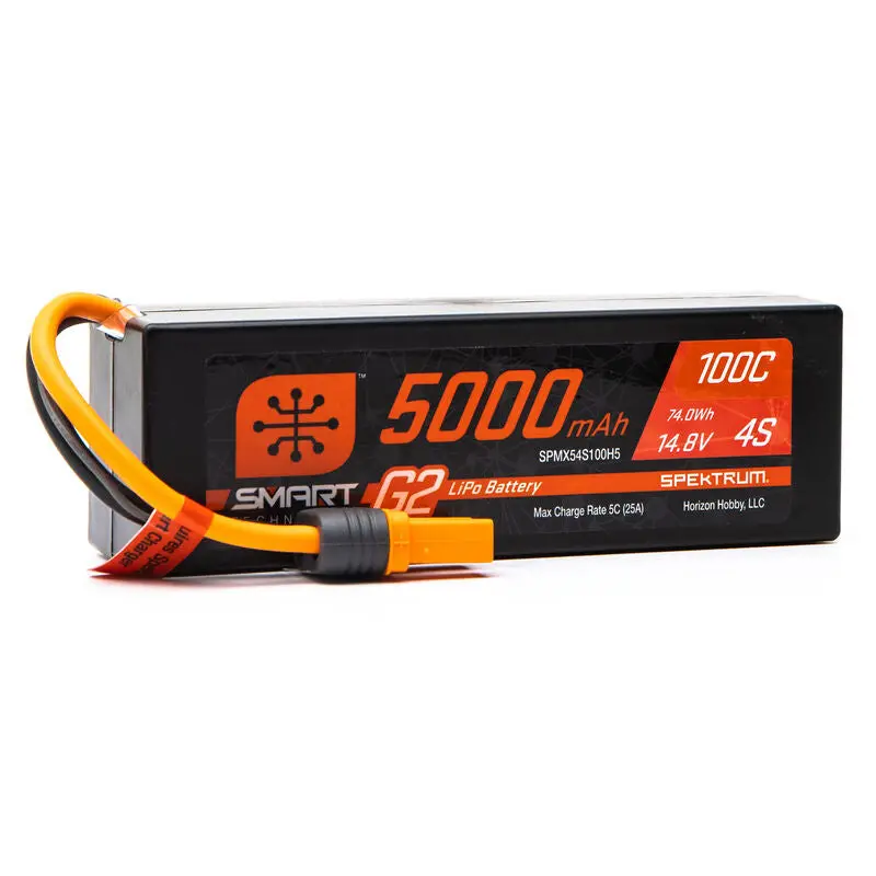 Smart G2 Powerstage 8S Surface Bundle 4S 5000Mah Lipo Battery (2) S2200 G2 Charger - Spmxg2ps8 2