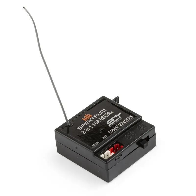 Spektrum 10 Amp Brushed 2-In-1 Esc / Slt Receiver Combo 1