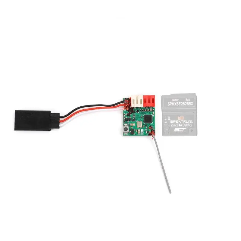 Spektrum 10A 2-In-1 Brushed Esc / Slt Receiver: Micro-B 1
