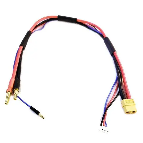 Lead Charge Cable Xt60 Female To 4/5 Mm Push Down Connectors, 7 Pin Balance, 18 Inch Length 2