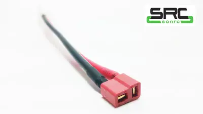 Female Deans To Male Tamiya Wired Connector - Src 8852 1