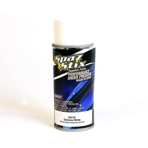 Spaz Extreme White Poly Carb Paint 1