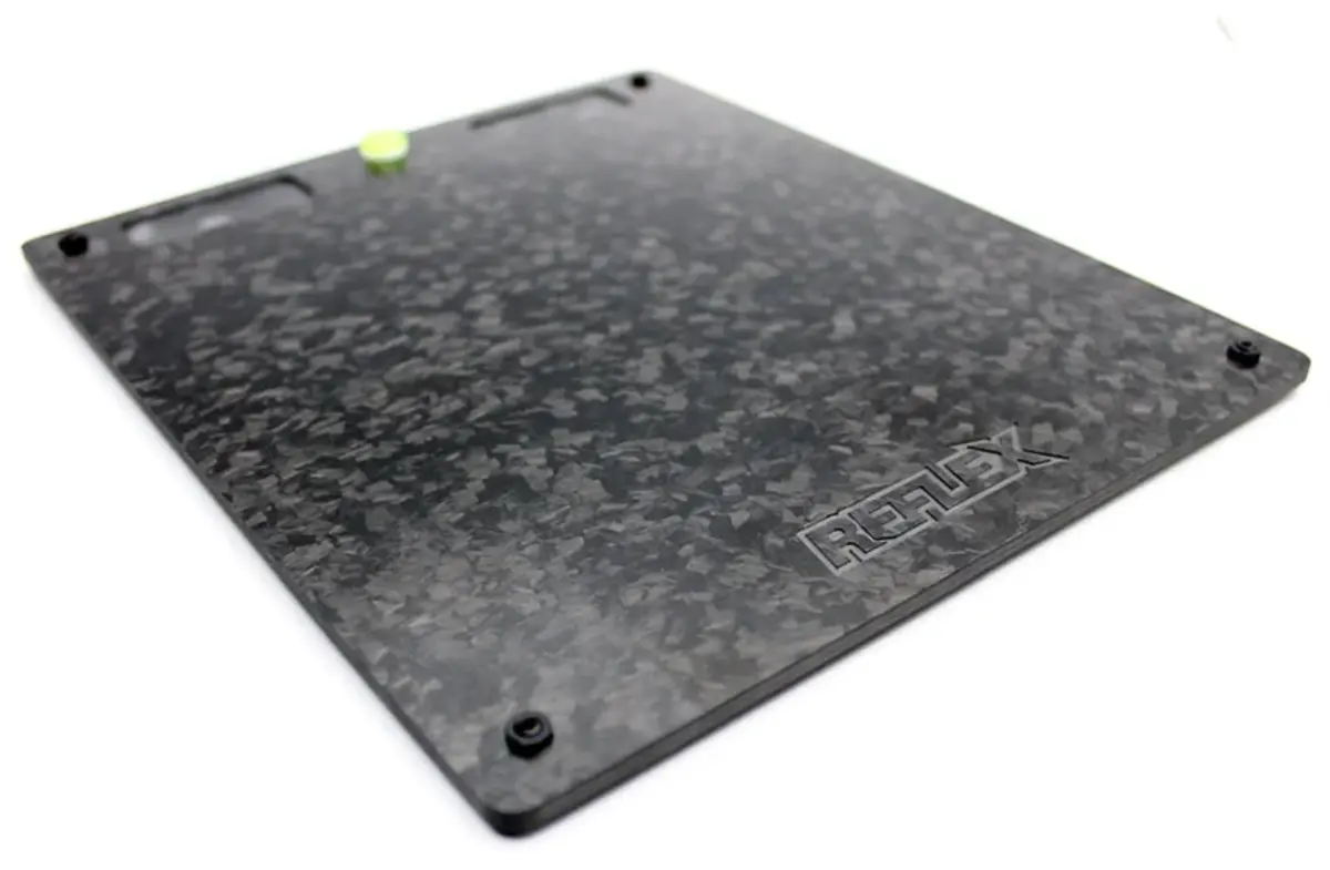 Reflex Racing Forged Carbon Fiber Level Adjustment Set-Up Board (Black) 1
