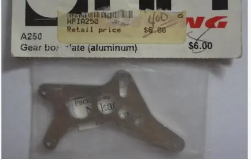 Hpi A250 Gear Box Plate (Aluminum) 1