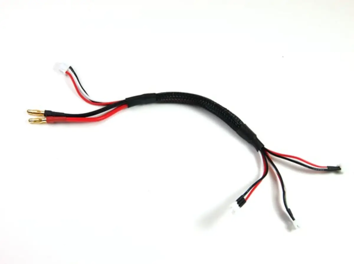 Pn Racing 4Mm Banana Plug 3Xjst-Ph Parallel Charging Cable (700253) 1