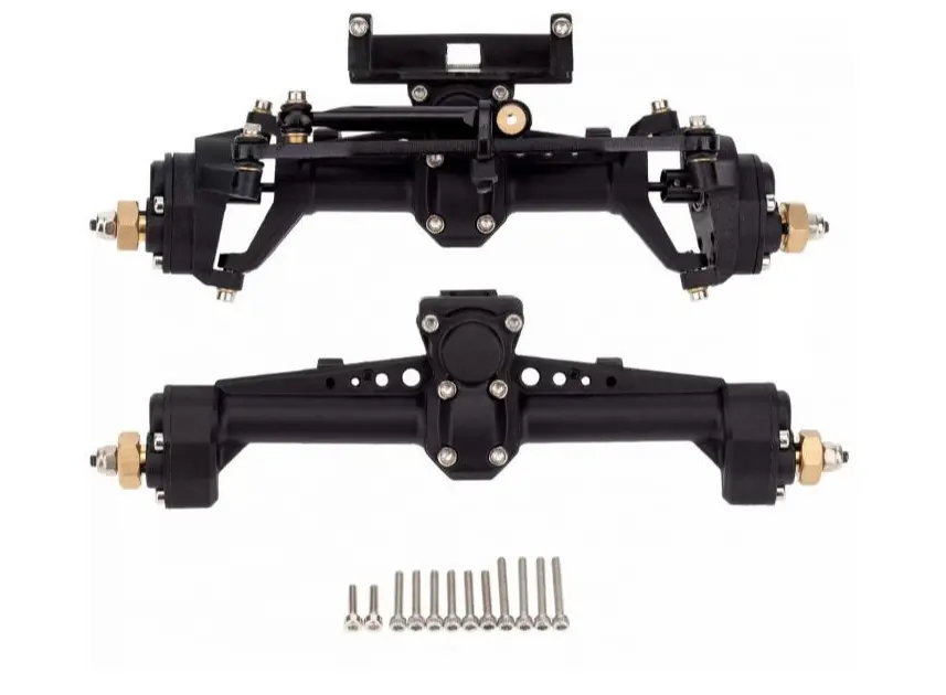 Powerhobby Front Rear Portal Axle Axial Scx24 Jeep/C10/Brono 1